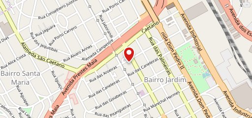 Casa Dom Bernardo no mapa