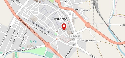 Restaurante Casa Maragata I на карте