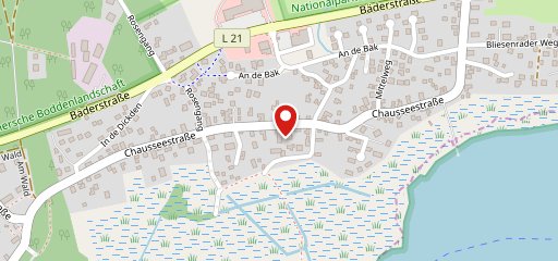 Italienisches Restaurant Cervo Bianco en el mapa