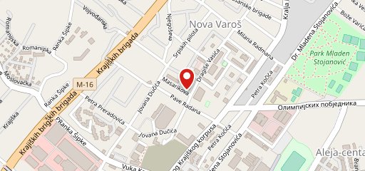 Ćevapterija Nova Varoš on map