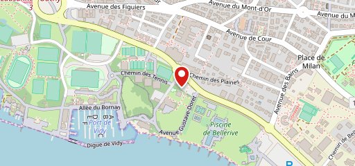 Chalet Des Bains (Remplacé par La Rive Vidy - 021/617 19 19) sulla mappa
