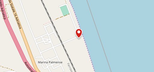 Chalet Nicolina Beach en el mapa