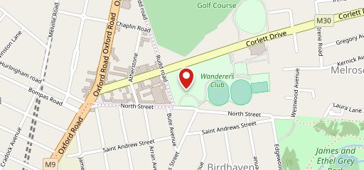 The Wanderers Club sur la carte