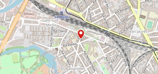 Restaurant Le Mans Gare Sud - Le Chemin de la Table en el mapa