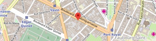 Chez Papa Montparnasse vavin on map