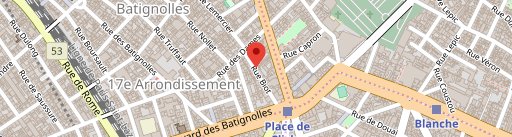 Chez Poupette Paris en el mapa