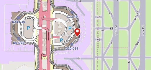 Dallas/Fort Worth Intl Airport (DFW) - Terminal E en el mapa