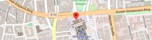 CHILLERS Wiesbaden en el mapa
