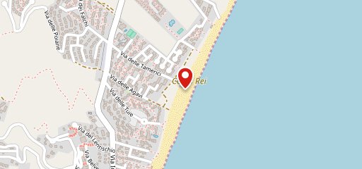 Chiosco Ginepro Beach auf Karte