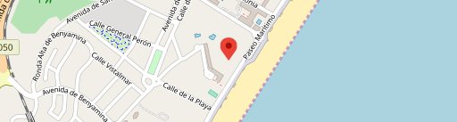 Restaurante CHOPP Playamar en el mapa