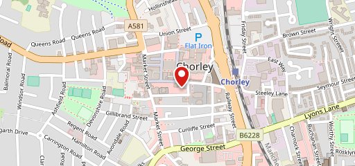 Chorley Town Cafe on map