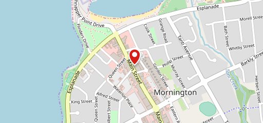 Chutney Bar Mornington en el mapa