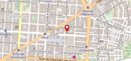 Restaurante Cinco Sentidos en el mapa