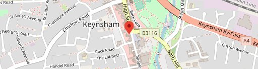 Cinnamon Indian Keynsham on map