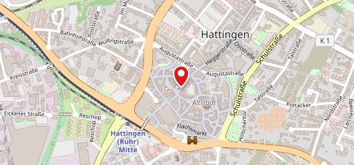 City Lounge Hattingen en el mapa