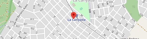 Restaurante Carmen's La cañada en el mapa