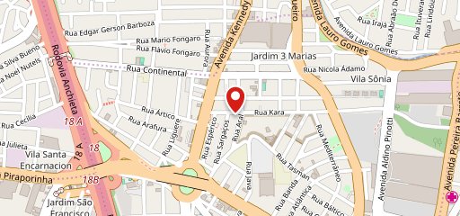 Clínica 600 - Casa de Massagem em São Bernardo do Campo на карте