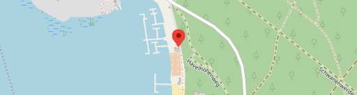 Club-Restaurant des Berliner Yacht-Club auf Karte