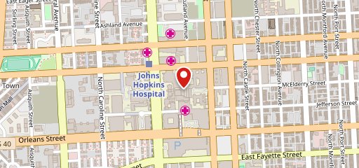 Johns Hopkins Hospital Cafeteria on map