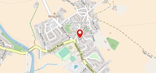 Cobblestones Cafe Grassington on map