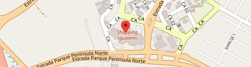 Coco Bambu Shopping Iguatemi Brasília: Restaurante e Frutos do Mar Lago Norte DF no mapa