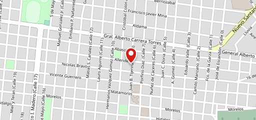 Cocteles 8 Allende en el mapa