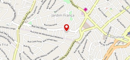 Confeitaria Paris no mapa