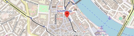Confiserie Schiesser - seit 1870 - Café, Tea-Room, Confiserie zum Rathaus Basel en el mapa