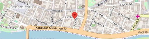Cosa Nostra Kaunas sur la carte
