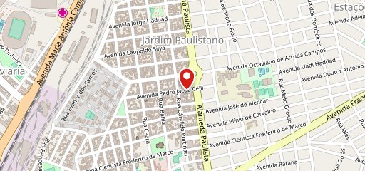 Restaurante - Cozinha Só Alegria no mapa