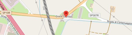 Croce grossa auf Karte