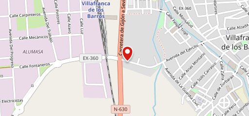 Cafe Bar Cuatro Caminos on map