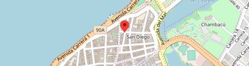 Cuba 1940 - Plaza San Diego on map