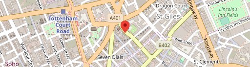 Da Mario Covent Garden en el mapa