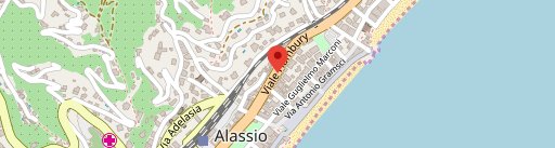 Alassio Damare Restaurant Bar sulla mappa