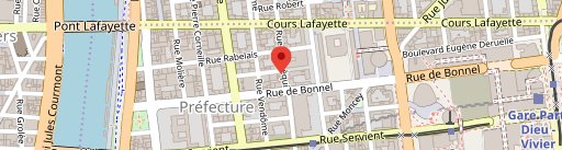 Daniel et Denise Créqui - Bouchon Lyonnais en el mapa