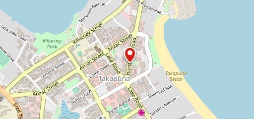 Dante’s Pizzeria Takapuna на карте