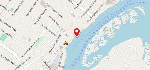 Restaurante Danúbio Azul no mapa
