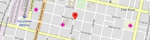 Delicias Barrio Norte on map
