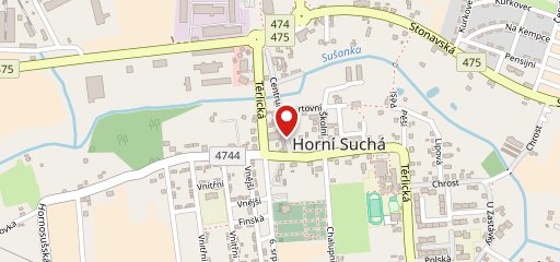 DĚLNICKÝ DŮM Horní Suchá on map