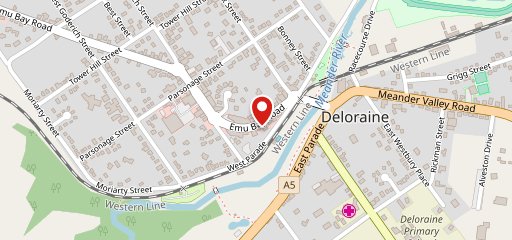 Deloraine Town Cafe на карте