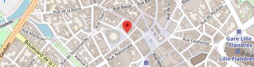 Dernier Bar avant la Fin du Monde - Lille en el mapa