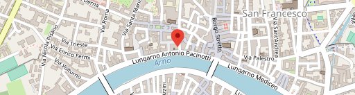 Di Qua D'Arno Pisa sulla mappa
