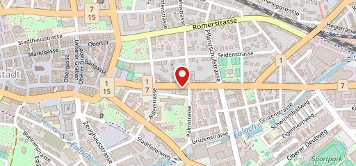 dieci Pizza Kurier Winterthur sulla mappa