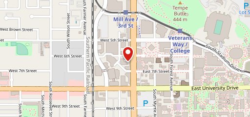 Dierks Bentley's Whiskey Row Tempe on map