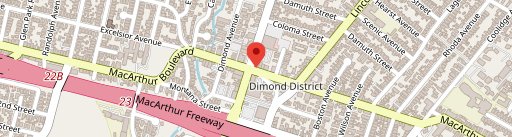 Dimond Slice Pizza on map