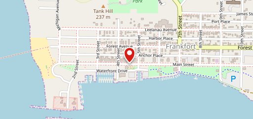 Dinghy's Restaurant & Bar en el mapa