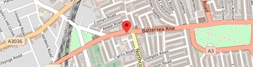 Dip & Flip Battersea on map