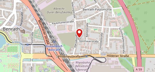Bipizza - Düsseldorf Benrath on map