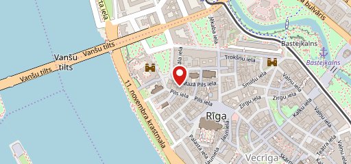 Depeche Mode Bar Riga на карте